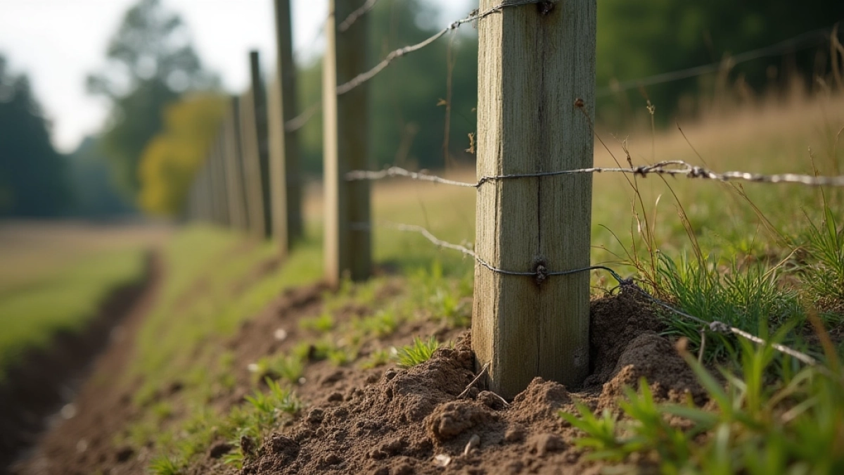 Jak ustawić słupki ogrodzeniowe na nierównym terenie