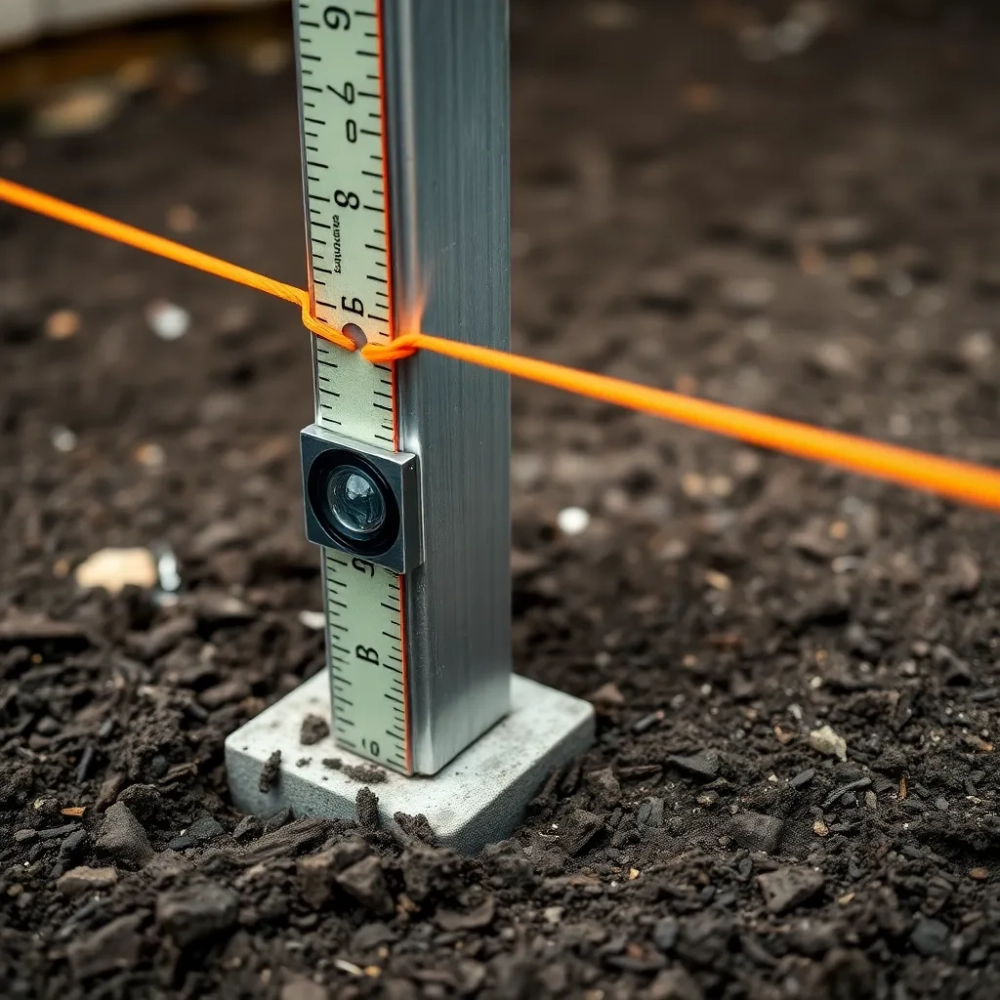 Jak wyznaczyć poziom ogrodzenia