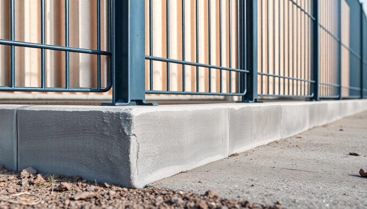 Jaka podmurówka pod ogrodzenie panelowe