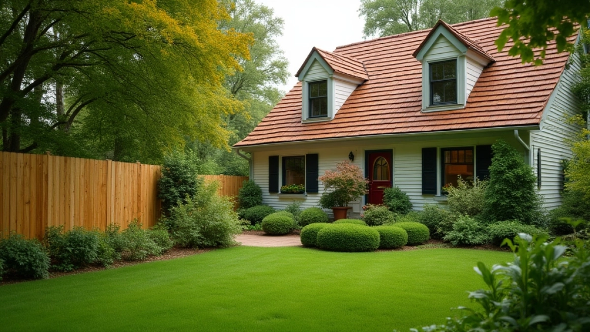 Jaki kolor ogrodzenia do brązowego dachu