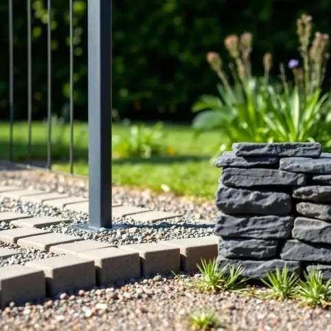 Co zamiast podmurówki pod ogrodzenie