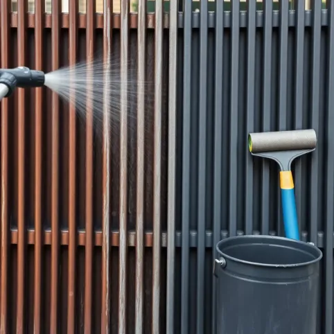 Czyszczenie i malowanie ogrodzenia cena