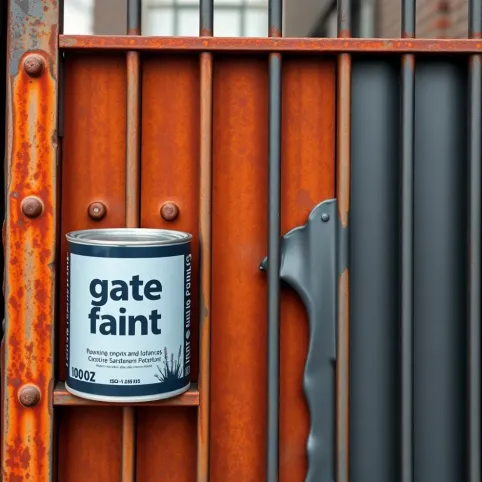 Farba do bram i ogrodzeń