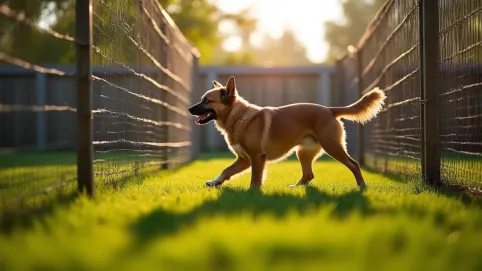 Jak zabezpieczyć siatkę ogrodzeniową przed ucieczkami psa