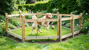 jak zrobić ogrodzenie dla psa