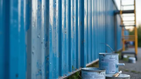 Malowanie ogrodzenia metalowego cena za m2