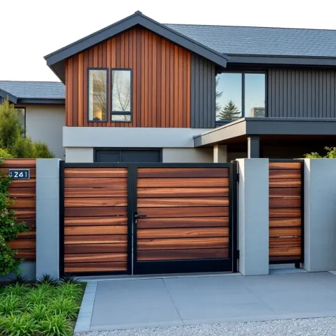 Nowoczesne ogrodzenia frontowe