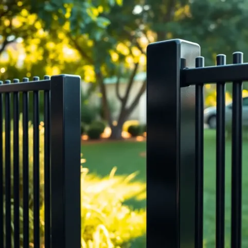 Ogrodzenie mat czy połysk